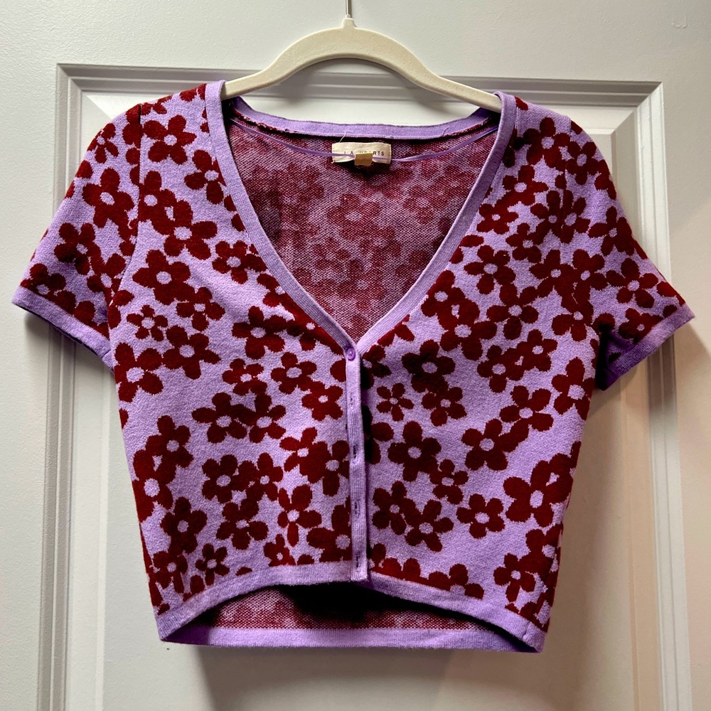 Urban Outfitters Cardigan Crop Top